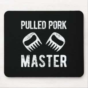Funny Pulled Pork Master Bear Claws Mouse Mat