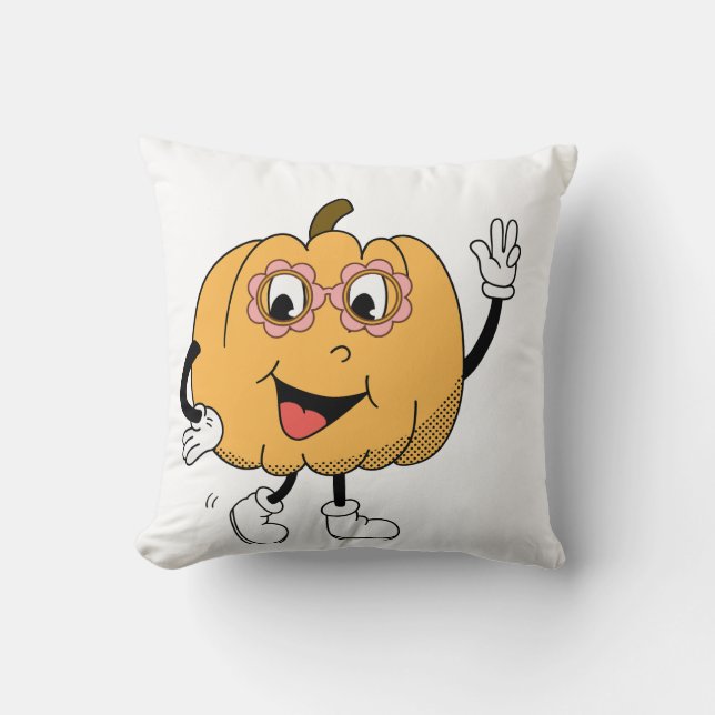Funny pumpkin cushion (Front)