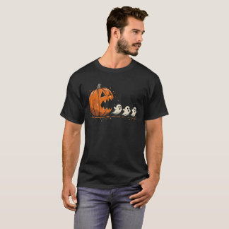 Funny Pumpkin ghost Halloween T-Shirt