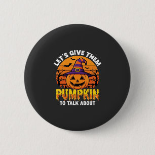Funny Pumpkin Halloween Pun Design2 (1)_1 6 Cm Round Badge