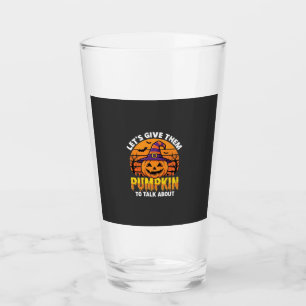 Funny Pumpkin Halloween Pun Design2 (1)_1 Glass