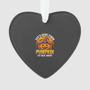 Funny Pumpkin Halloween Pun Design2 (1)_1 Ornament