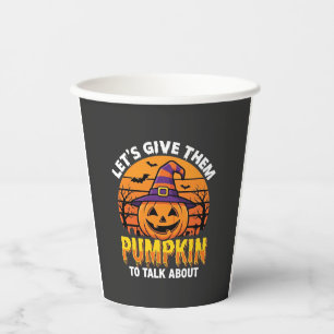 Funny Pumpkin Halloween Pun Design2 (1)_1 Paper Cups