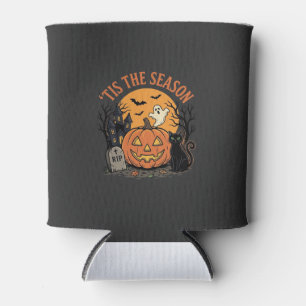 Funny Pumpkin Halloween Pun Design2 (2)_1 Can Cooler