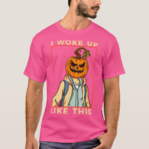 Funny Pumpkin Meme Graphic Men Kids Women Hallowee T-Shirt