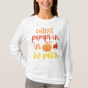 Funny Pumpkin Patch Fall Thanksgiving T-Shirt