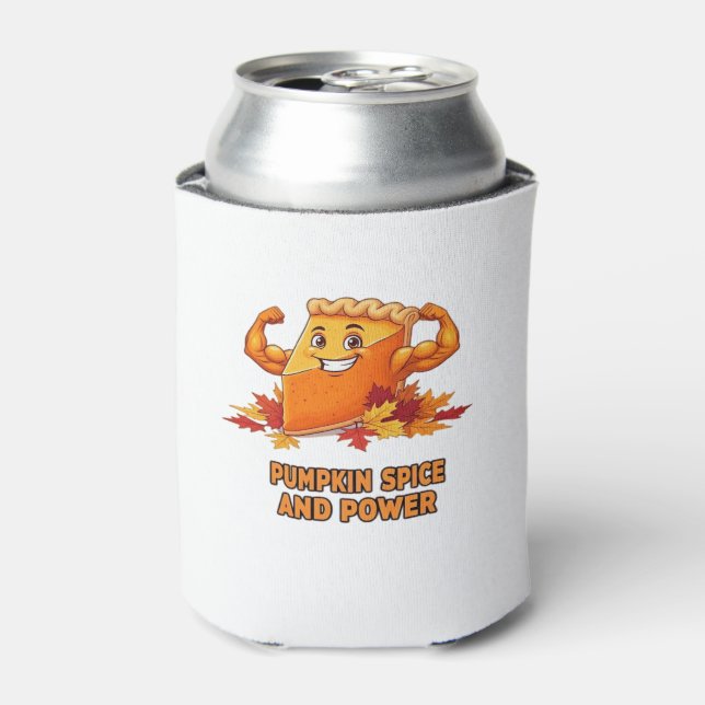 Funny Pumpkin Pie Thanksgiving Classic T-Shirt_1.p Can Cooler (Can Front)