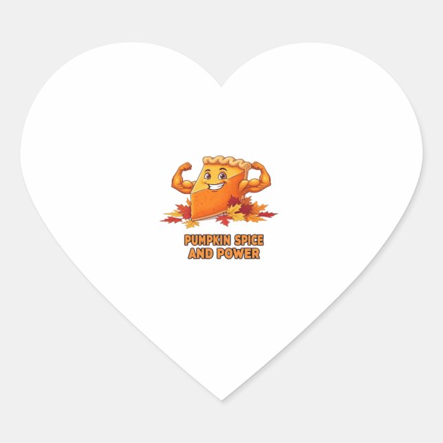 Funny Pumpkin Pie Thanksgiving Classic T-Shirt_1.p Heart Sticker (Front)