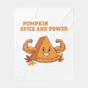 Funny Pumpkin Pie Thanksgiving Classic T-Shirt_2.p Fleece Blanket