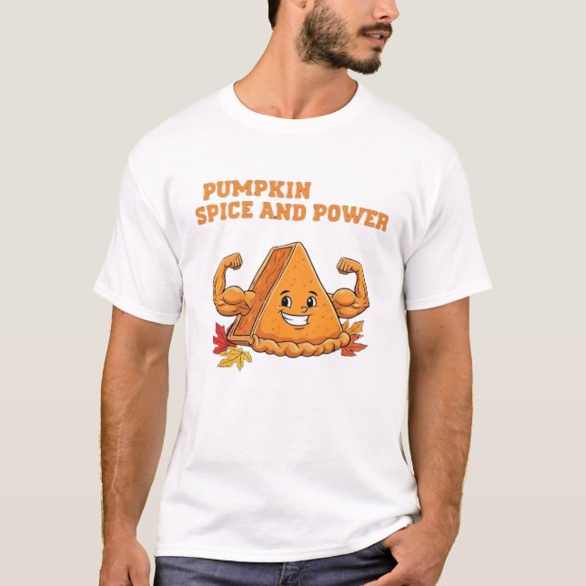 Funny Pumpkin Pie Thanksgiving Classic T-Shirt_2.p T-Shirt (Front)