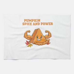 Funny Pumpkin Pie Thanksgiving Classic T-Shirt_2.p Tea Towel