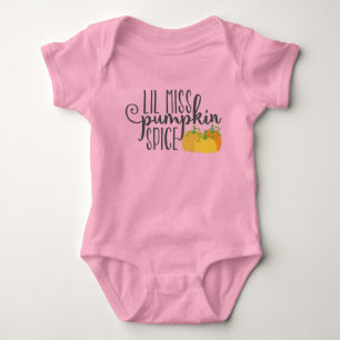 funny pumpkin spice halloween thanksgiving toddler baby bodysuit