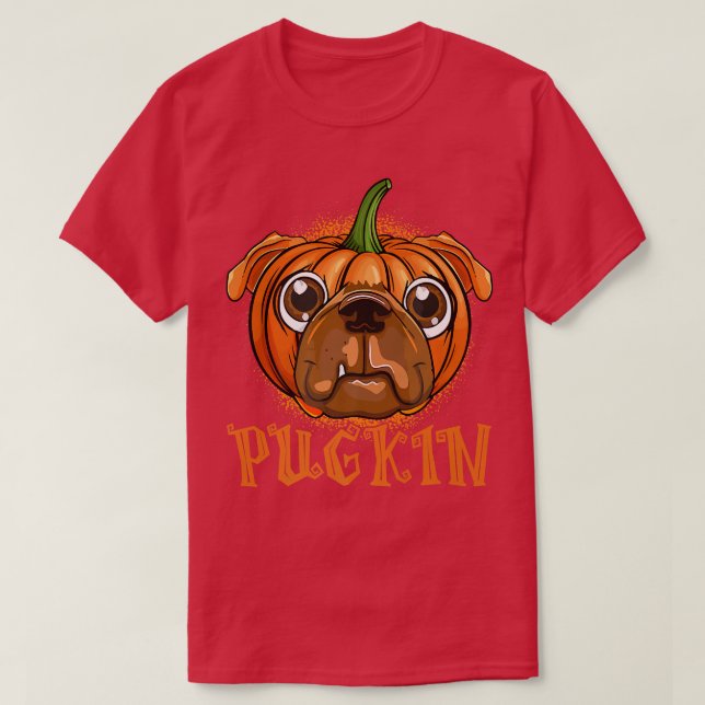 Funny Pumpkin With Game Controllers Halloween Cost T-Shirt (Design Front)