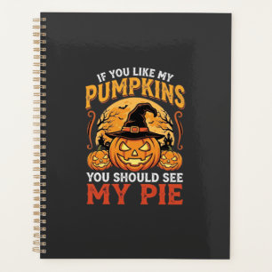 Funny Pumpkins Halloween Pie Design_1 Planner