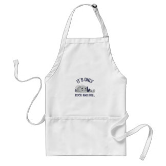 funny pun about rolling stones standard apron