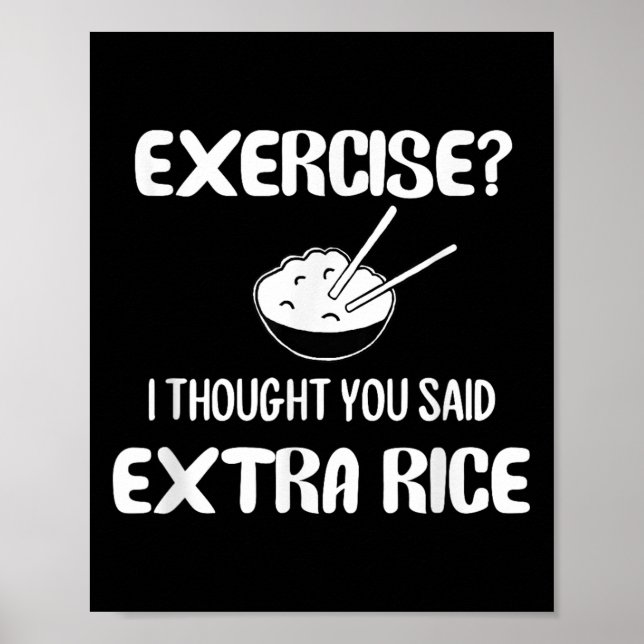 Funny Pun , Exercise_ I Thought You Said Extra Ric Poster (Front)