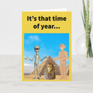 Funny Pun Happy Mummys Day Mother's Day Card