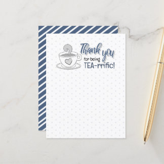 Funny Pun Jokes About Tea Postcard