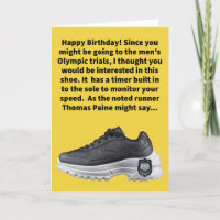 Funny Pun Soles That Time Men's Trials Birthday