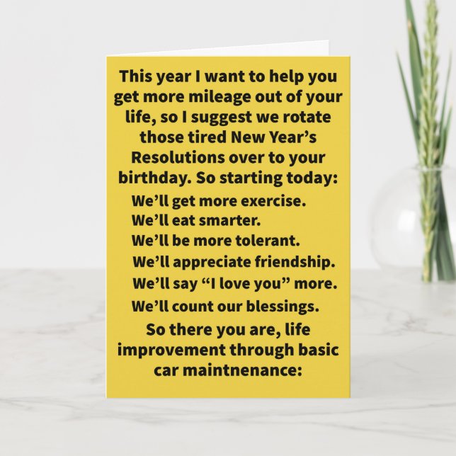 Funny Pun We'll Alignment Happy Birthday Card (Front)