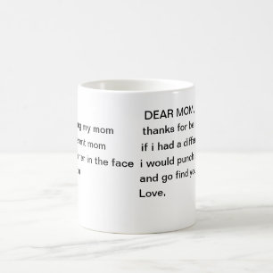 Funny punch in face Mother's Day Coffee Mug