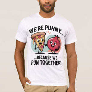 Funny Punny Couple T-Shirt Cute Food Love