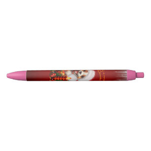 Funny puppy black ink pen