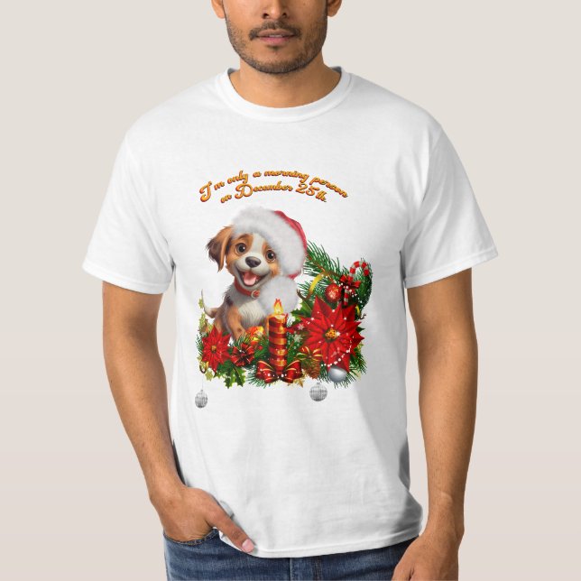 Funny puppy  T-Shirt (Front)
