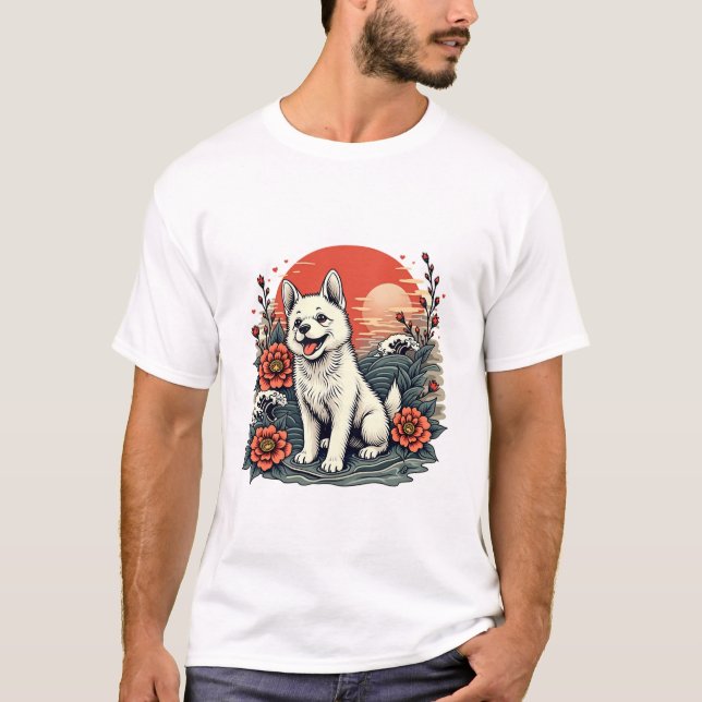 Funny Puppy Tee | Perfect Gift for Dog Lovers (Front)