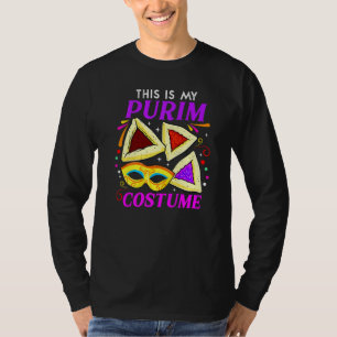 Funny Purim This Is My Purim Costume Haman Pocket T-Shirt