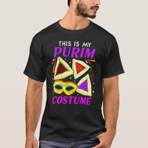 Funny Purim This Is My Purim Costume Haman Pocket  T-Shirt