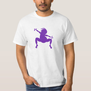 Funny Purple Dancing Kokopelli T-Shirt