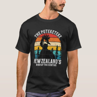 Funny Puteketeke New Zealand s Bird Of The Century T-Shirt