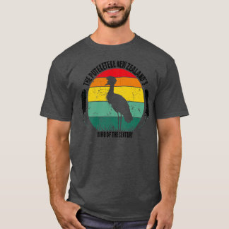 Funny Puteketeke New Zealands Bird Of The Century  T-Shirt