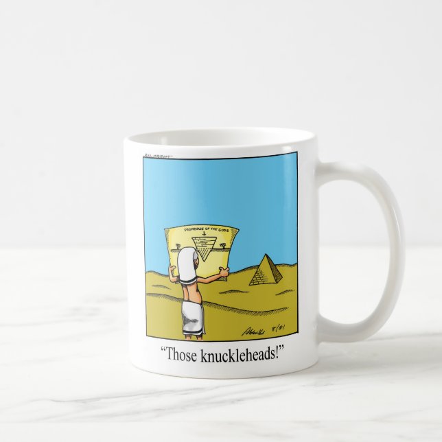 Funny Pyramid Architect Mug (Right)