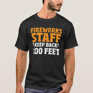 Funny Pyro Crew Fireworks Pyrotechnician - Firewor T-Shirt