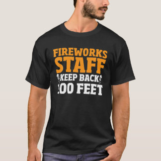 Funny Pyro Crew Fireworks Pyrotechnician - Firewor T-Shirt