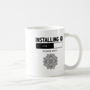 Funny Qigong Martial Arts Tai Chi Yoga Meditation Coffee Mug