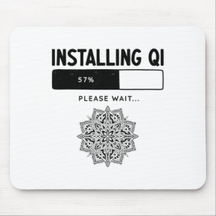 Funny Qigong Martial Arts Tai Chi Yoga Meditation Mouse Mat