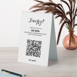 💍Funny QR code MENU Minimalist Elegant