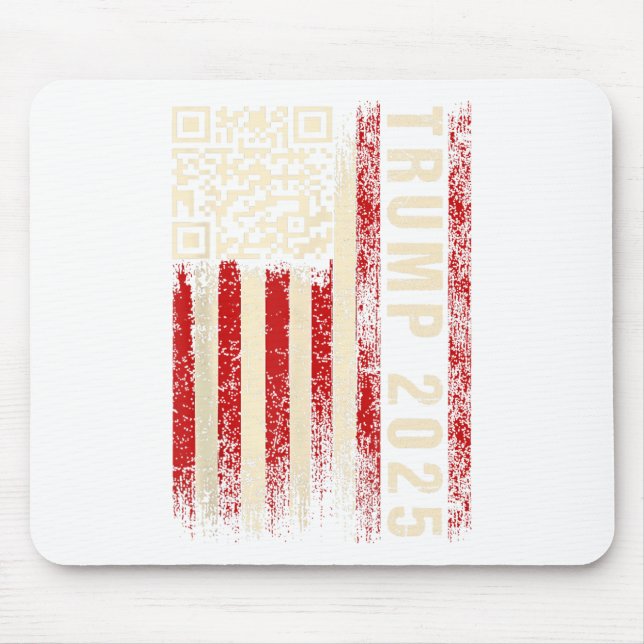 Funny Qr Donald Trump Dancing 4745 Code Video  Mouse Mat (Front)