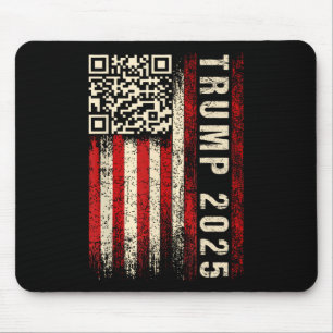 Funny Qr Donald Trump Dancing 4745 Code Video Mouse Mat