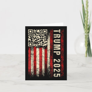 Funny Qr Donald Trump Dancing 47_45 Code Video Card