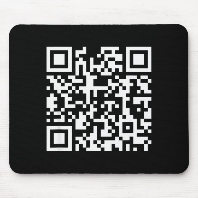 Funny Qr Don't Be A Little Btch Code Saying Quote  Mouse Mat (Front)