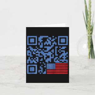 Funny Qr President Trump 4547 Dancing Dance Moves Card