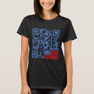 Funny Qr President Trump 4547 Dancing Dance Moves T-Shirt