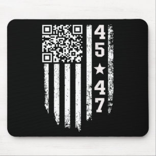 Funny Qr President Trump 4547 Trump Dancing Code Mouse Mat