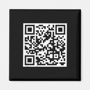 Funny Qr President Trump 4547 Trump Dancing Code O Magnet