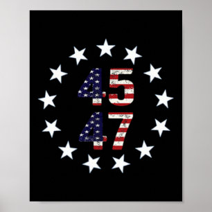 Funny Qr President Trump Dance Code 1 Poster