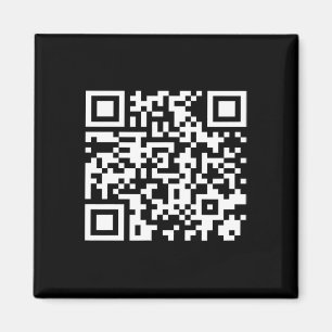 Funny Qr President Trump Dance Code 2025 Magnet